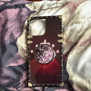 Luxury Red and Gold Phone Case